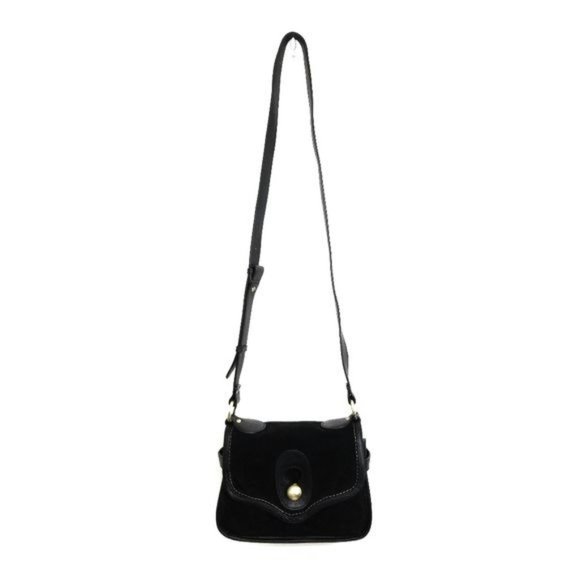 Nanette Lepore Womens New Waverly Flap Crossbody Shoulder Bag in Black - Picture 15 of 15
